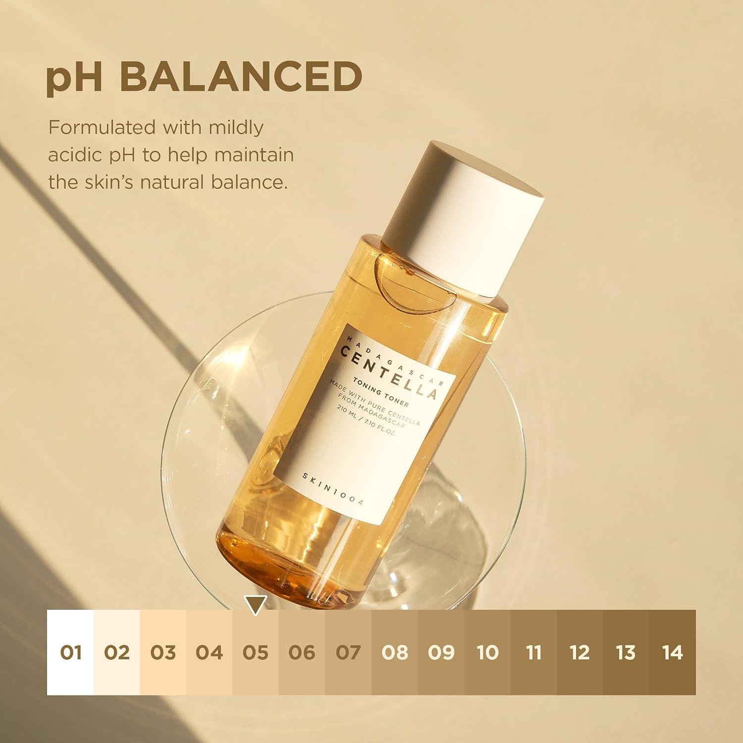 SKIN1004 Madagascar Centella Toning Toner 7.10 fl.oz (210ml) | Centella Extract 84% | Daily Skincare Solution for Sensitive, Acne-Prone Skin